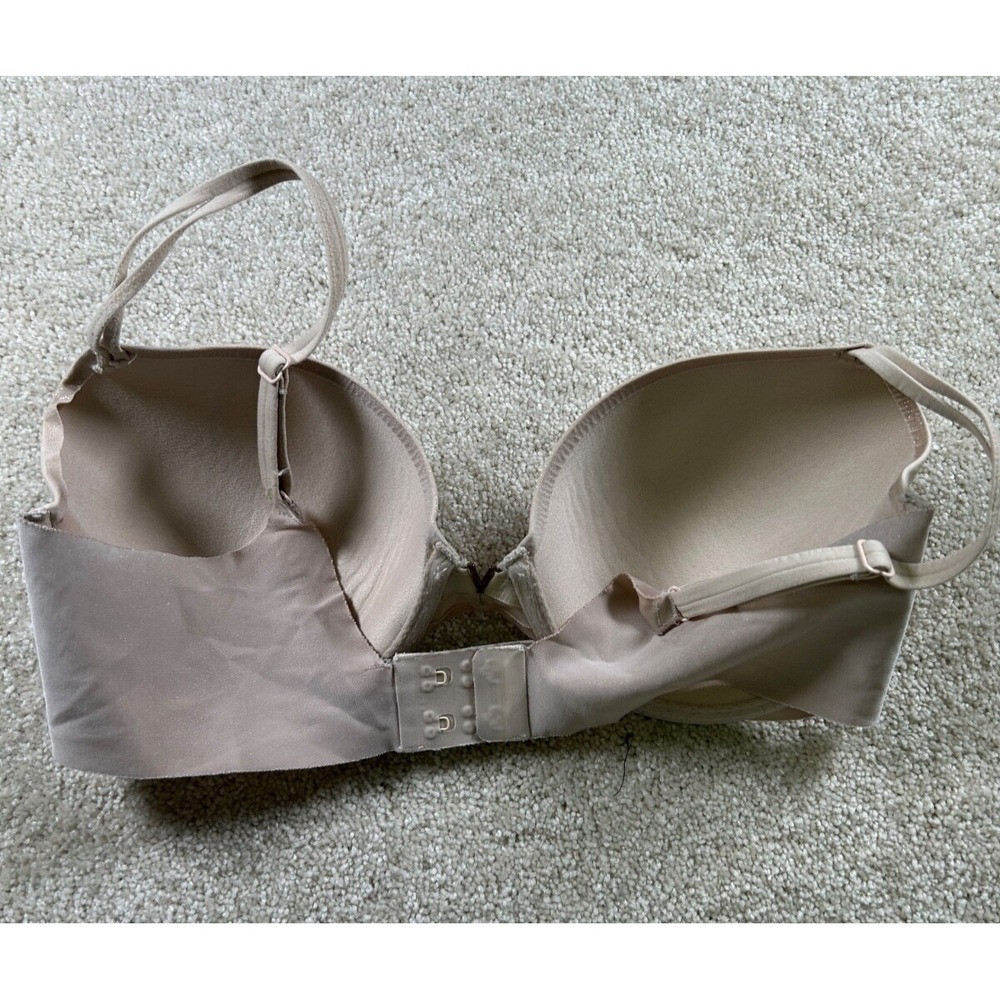 Victorias Secret Womens Size 34D Beige Lined Perfect Coverage - Picture 5 of 10